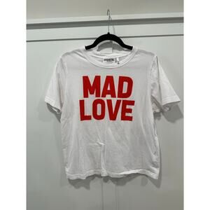 Essentiel Antwerp Vlogan Mad Love Crop Tshirt US 6(EU 2)